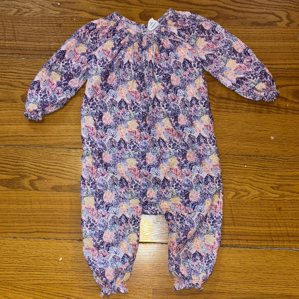 Floral Baby Romper